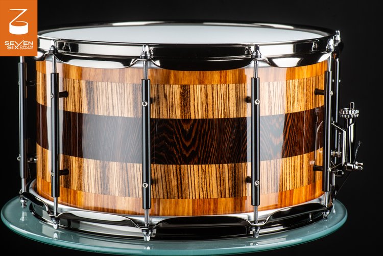 Seven Six Drums 'The 100 Stave' 14x8" Snare Drum