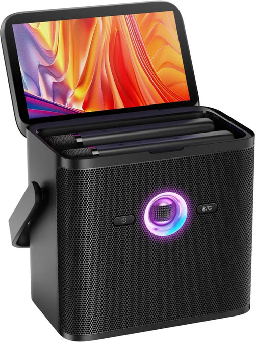 S3 - Ikarao Shell S3 Smart Karaoke Machine - 7.1" HD Touchscreen and two Microphones