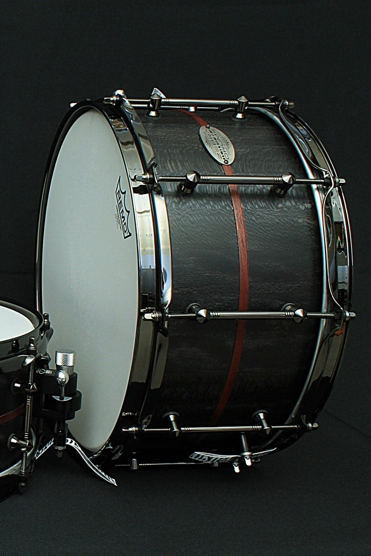 Zebra Drums 'Black Plane' 14x7" Snare Drum