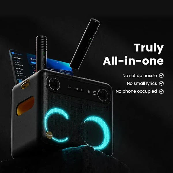 X2 - Ikarao Break X2 Smart Karaoke Machine - 10.1"" HD Touchscreen and two Microphones