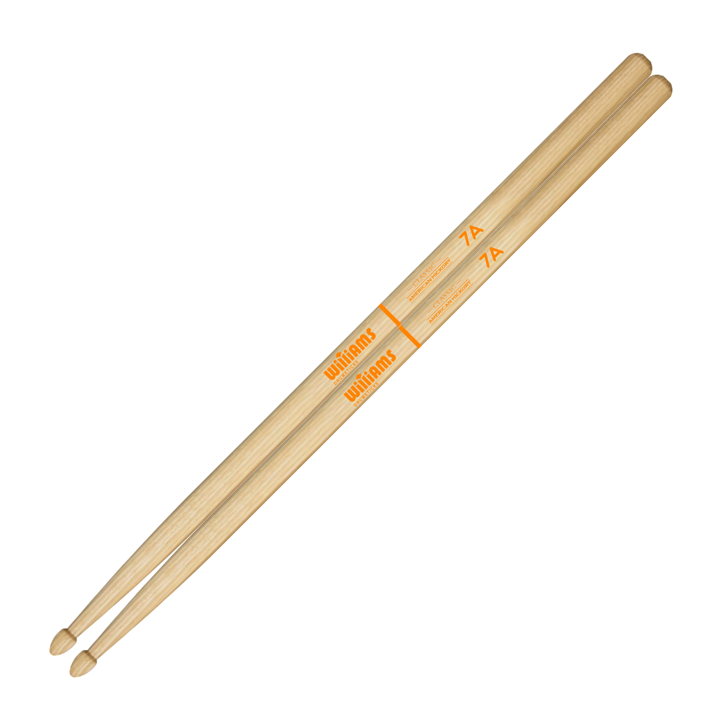 Williams Drumsticks Classic Series American Hickory - Model 7A