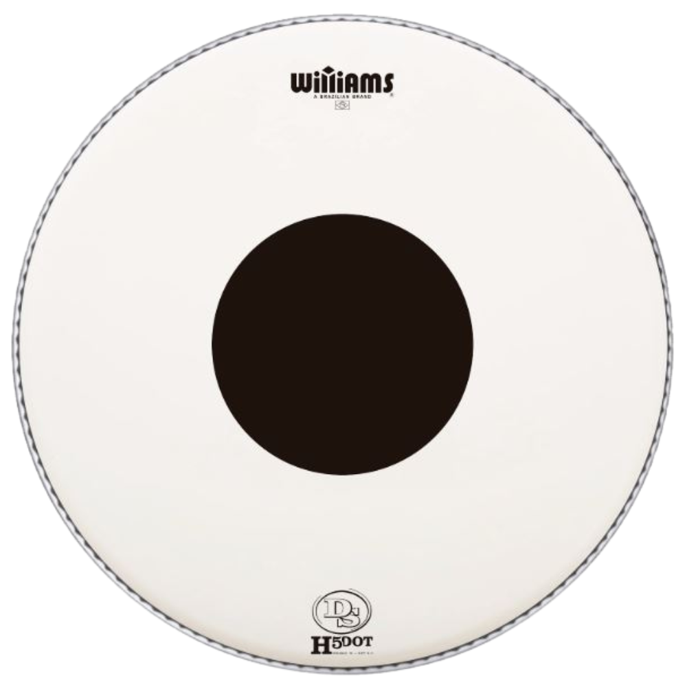 Williams 13" DP Oil Coated Top Dot DS HundRed Five Drumhead (dsH5dot-10MIL-13)