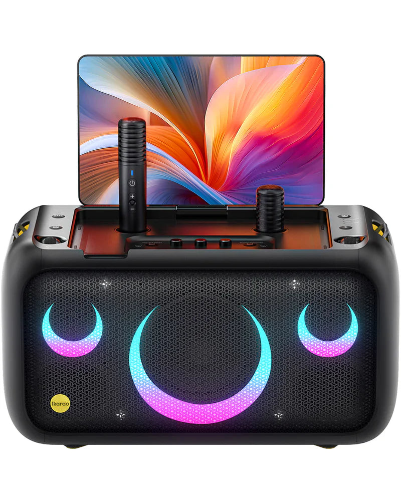 X1 - Ikarao Break X1 Smart Karaoke Machine - 13.3"" HD Touchscreen and two Microphones
