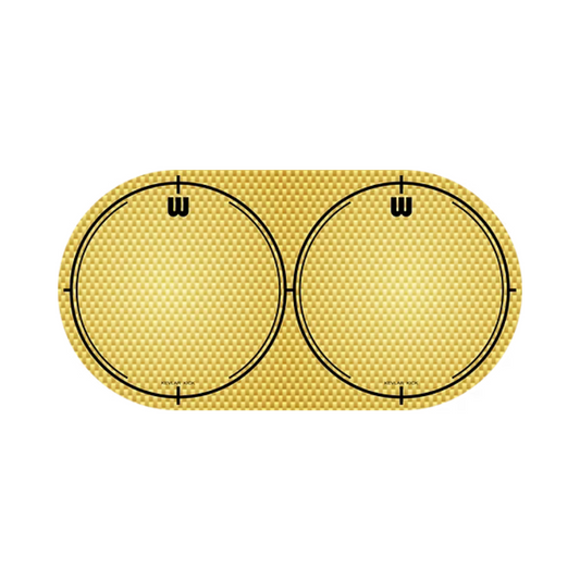 Willams Kick Patch Double Pedal Dot Kevlar- Yellow