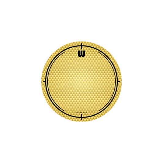 Willams Kick Patch Single Pedal Dot Kevlar- Yellow