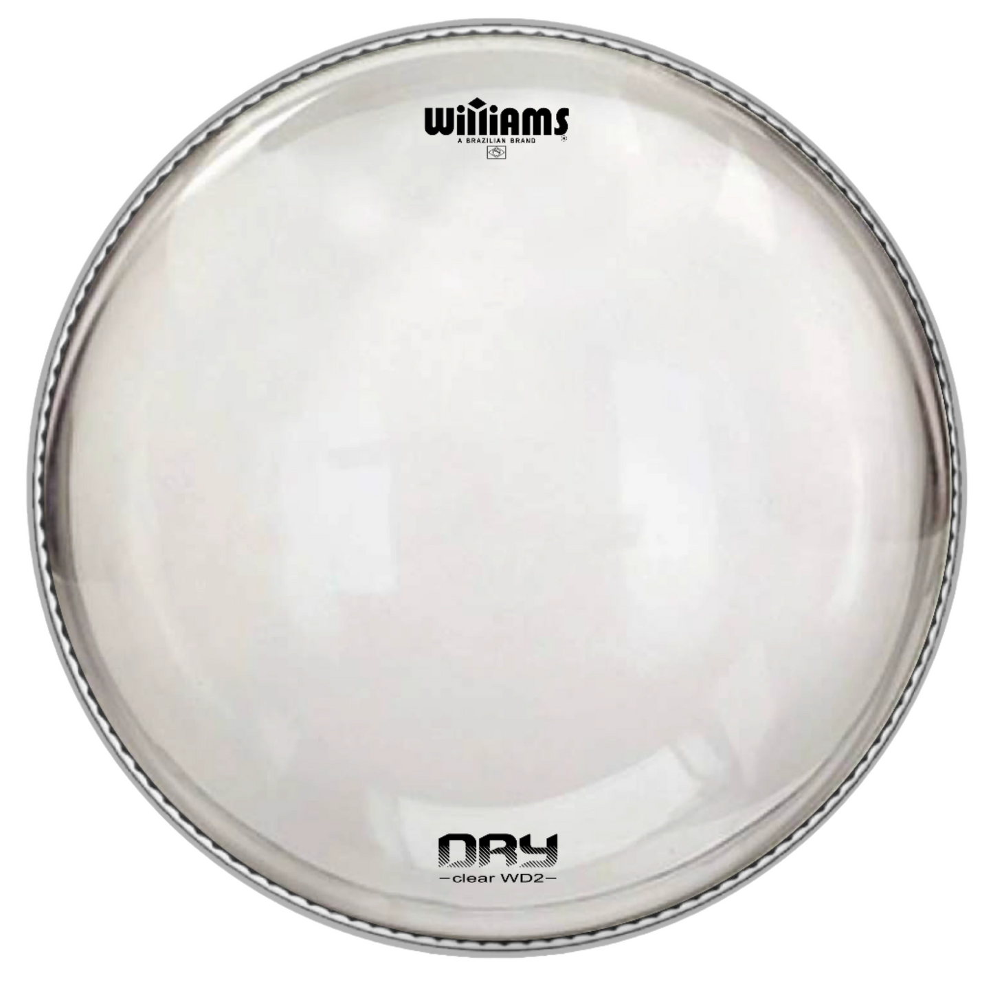 Williams 12" DP Clear Dry Series Drumhead (WD2-7MIL-12)