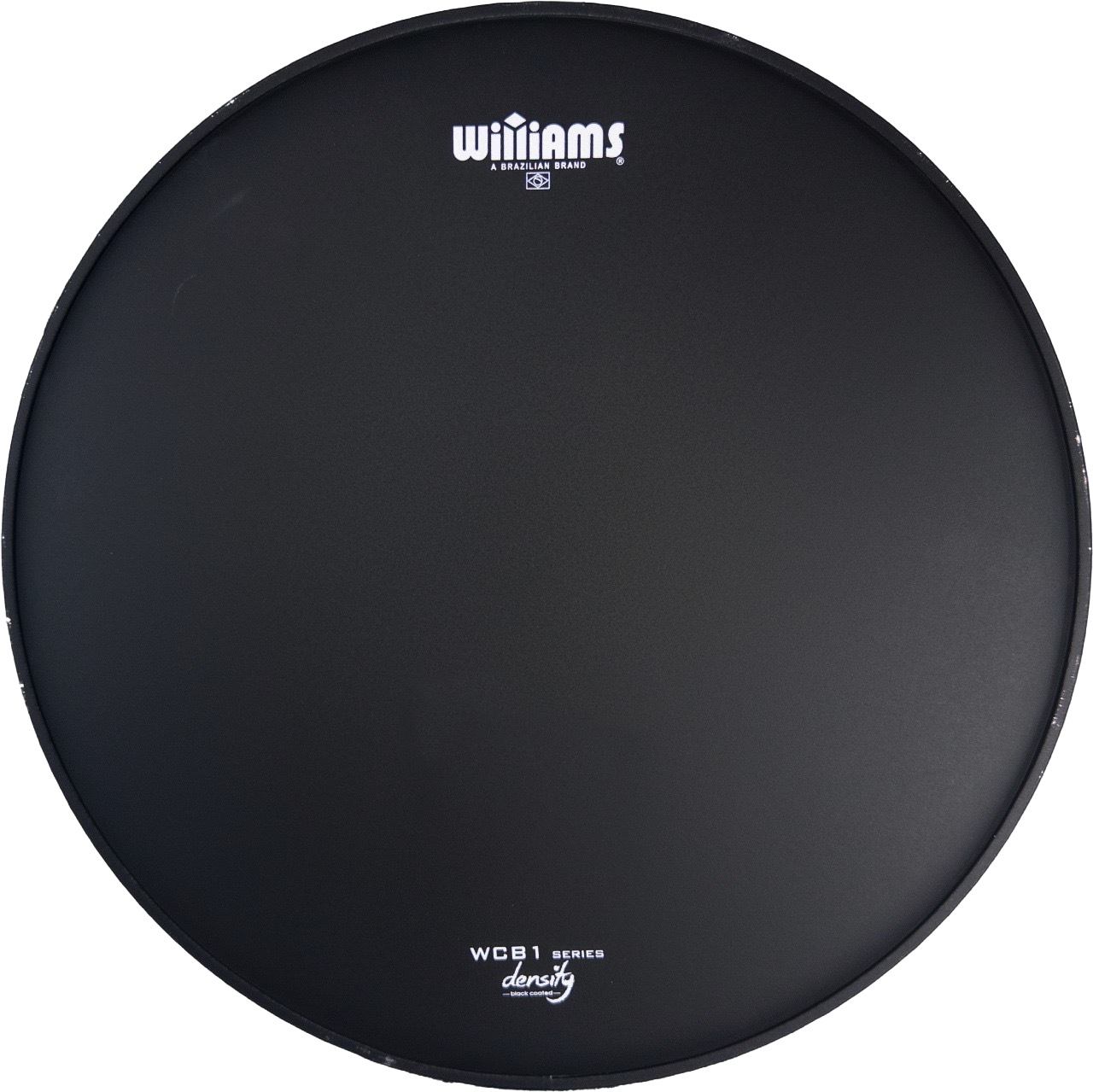 Williams 18" SP Coated Density Black Bass Drum Drumhead (WCB1-10MIL-18BD)
