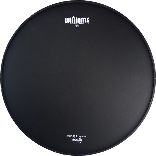 Williams 06" SP Coated Density Black Drumhead (WCB1-10MIL-06)