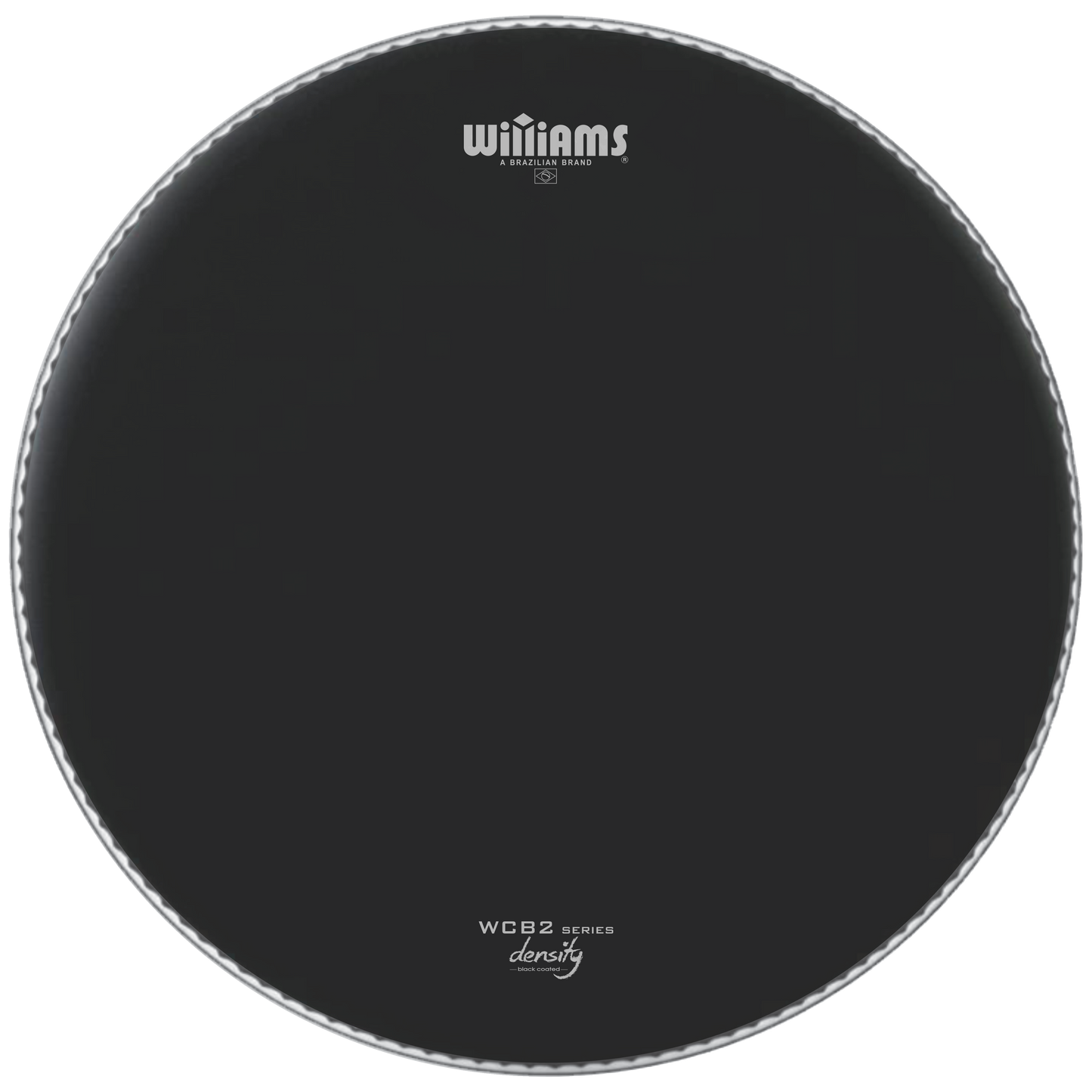 Williams 06" DP Coated Oil Density Black Drumhead (WCB2-10MIL-06)