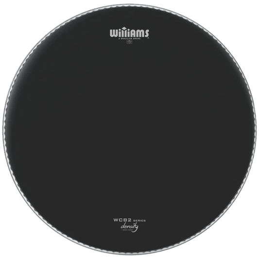 Williams 06" DP Coated Oil Density Black Drumhead (WCB2-10MIL-06)