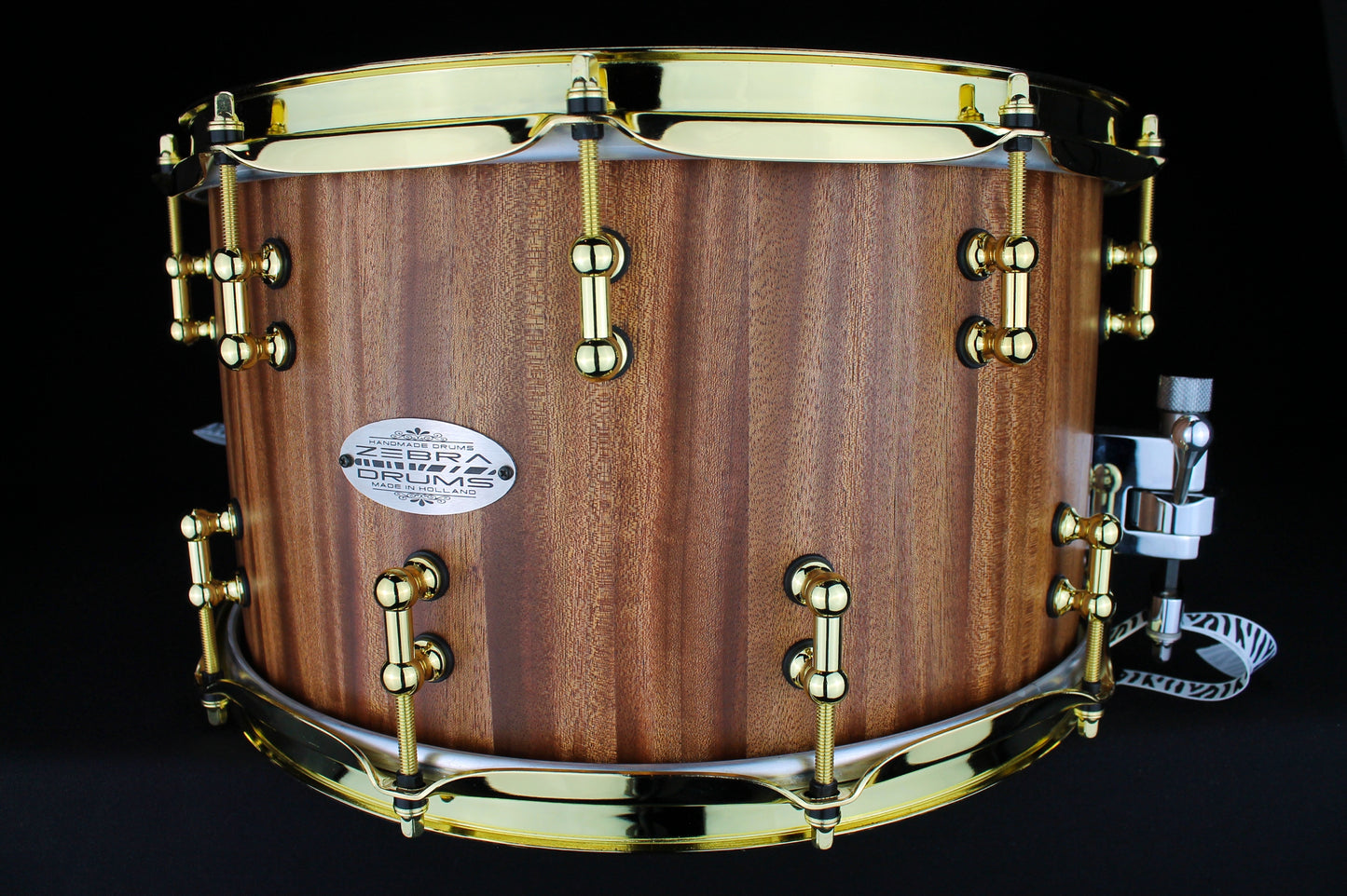 Zebra Drums 14x8" Mahogany Snare Drum