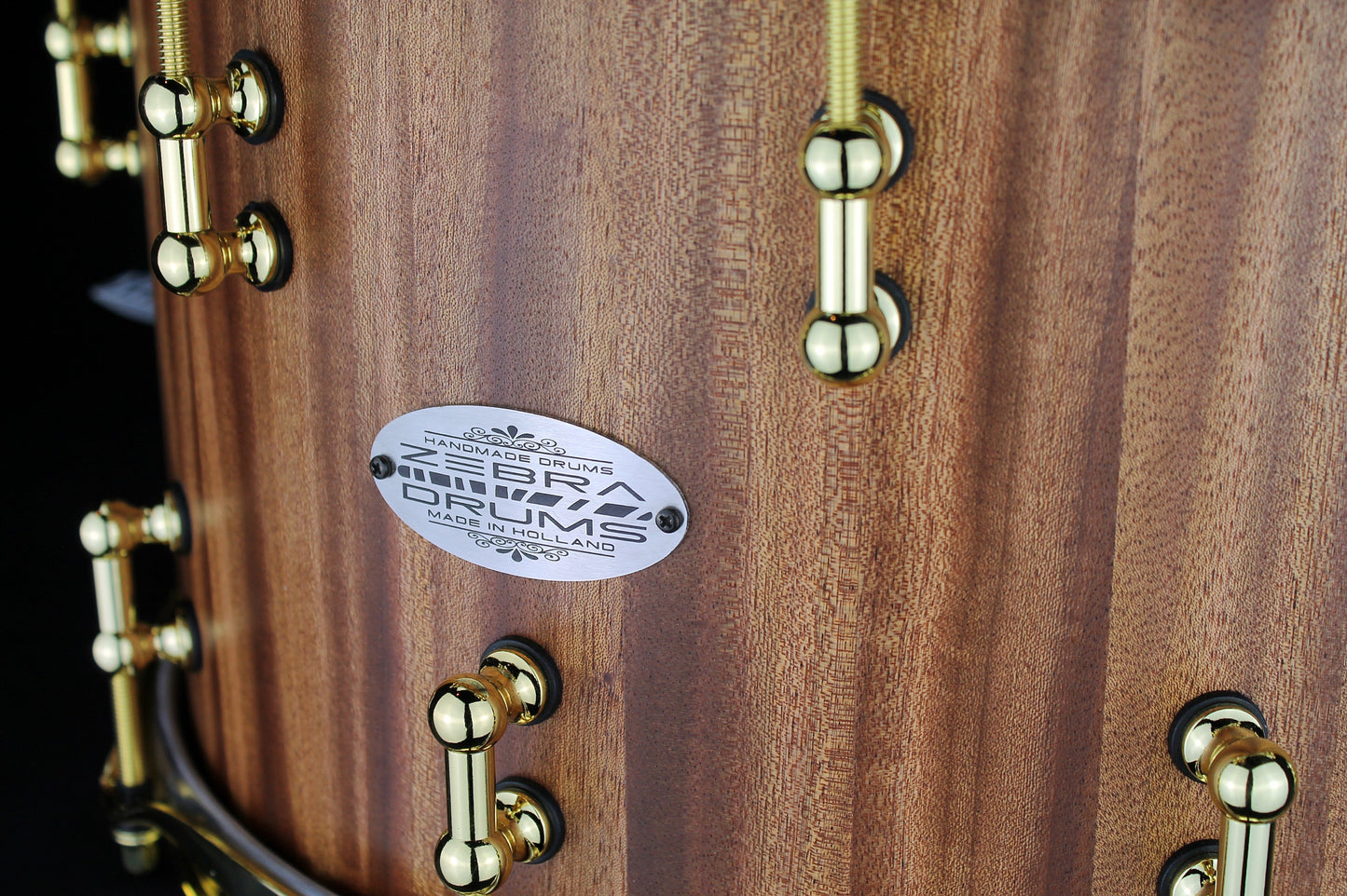 Zebra Drums 14x8" Mahogany Snare Drum