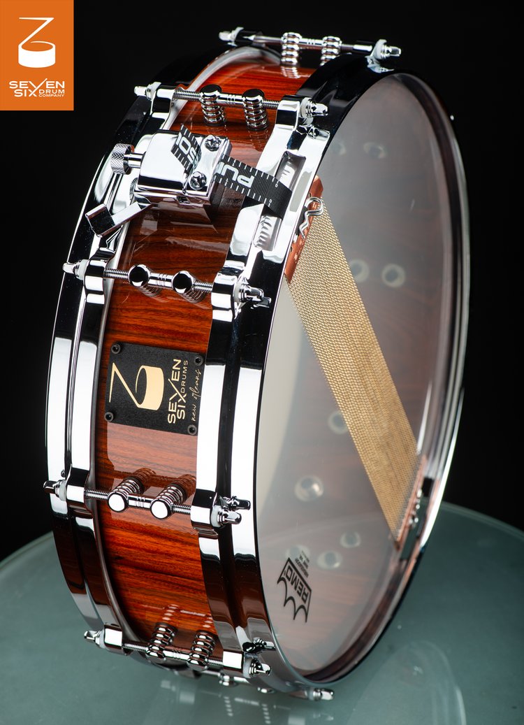 Seven Six Drums 'Bolivian Rosewood Piccolo' 14x4" Snare Drum