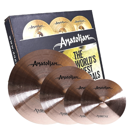 Anatolian Cymbals Pack - 4pc Ambient Series (14H, 16C, 20R)