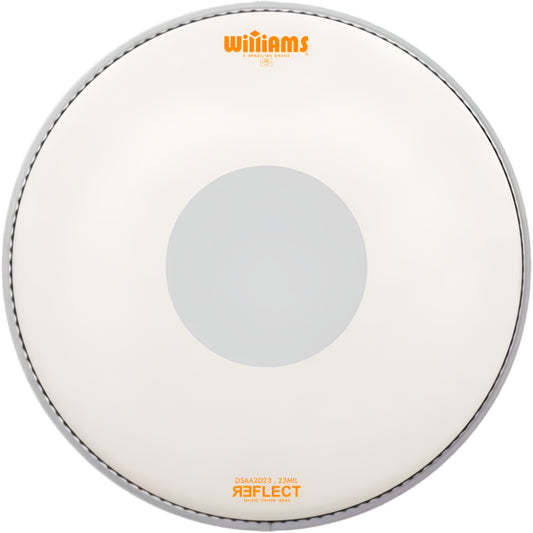 Williams 12" Signature AA DP Oil Reflect Dot Drumhead (DSAA2D23-23MIL-12)