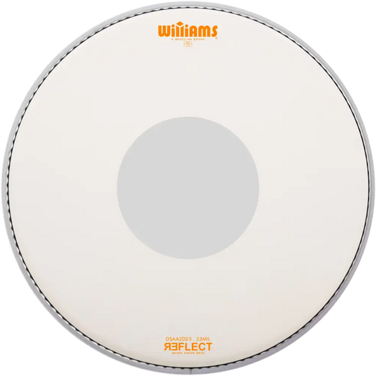 Williams 14" Signature AA DP Oil Reflect Dot Drumhead (DSAA2D23-23MIL-14)