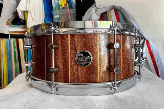 Doc Sweeney Bernie 14x6" Stapele & Iroko Snare Drum
