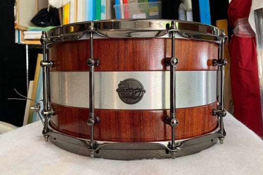 Doc Sweeney Bubinga RX 14x7.5" Bubinga Snare Drum