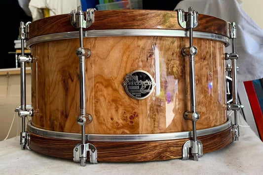 Doc Sweeney Havana Club 14x7" Burl Custom Snare Drum