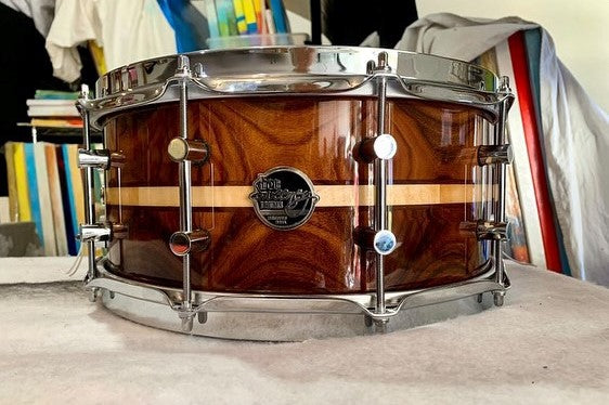Doc Sweeney La Paz 14x6.25" Royal Ebony & Rosewood Custom Snare Drum