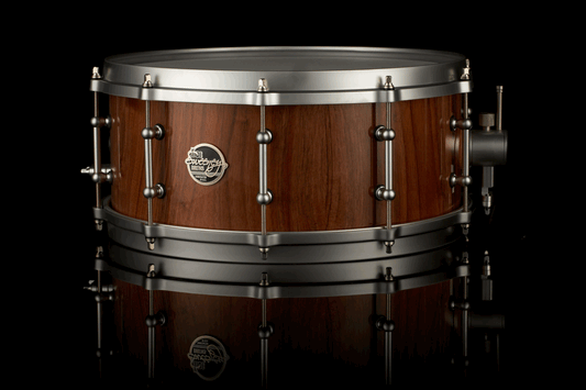Doc Sweeney Suede 14x6" Walnut Snare Drum