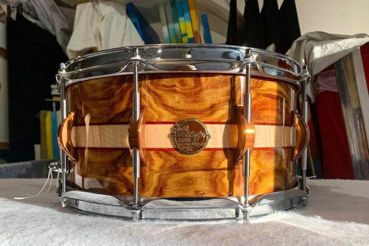 Doc Sweeney Titan 14x6.75" Padauk & Canarywood Snare Drum