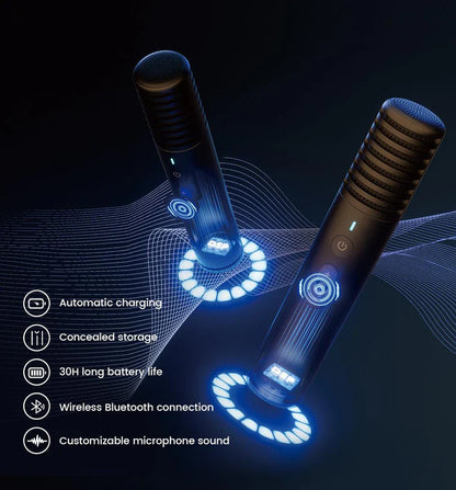X2 - Ikarao Break X2 Smart Karaoke Machine - 10.1"" HD Touchscreen and two Microphones