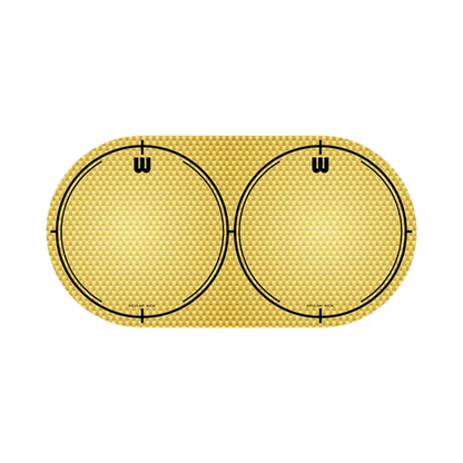 Willams Kick Patch Double Pedal Dot Kevlar- Yellow