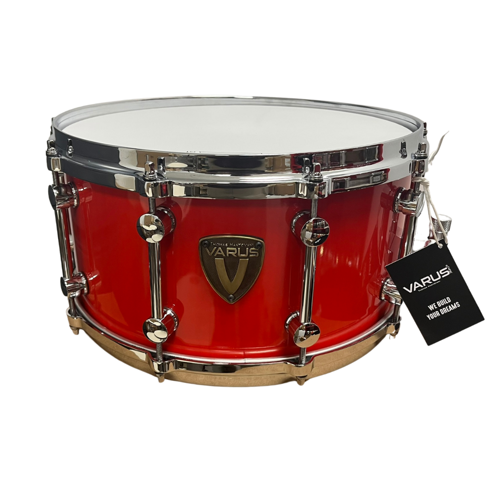 Varus Passione Rossa 14x7" Custom Snare Drum