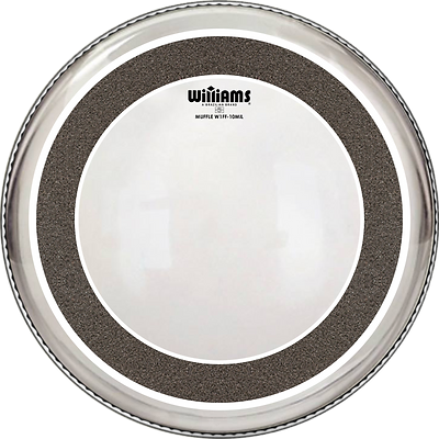 Williams 16" SP Clear Muffle 10mm Drumhead (W1FF10-10MIL-16)