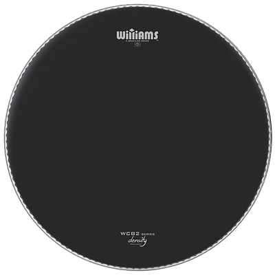 Williams 06" DP Coated Oil Density Black Drumhead (WCB2-10MIL-06)