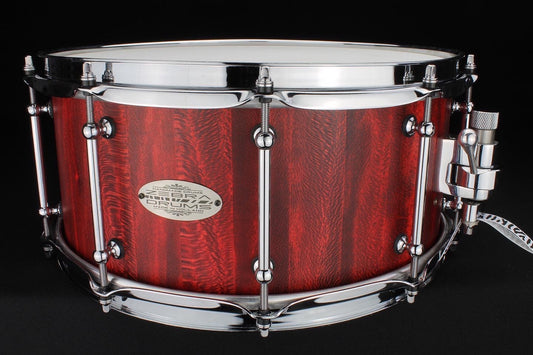 Zebra Drums 'Flaming Red' 14x6.5" Snare Drum
