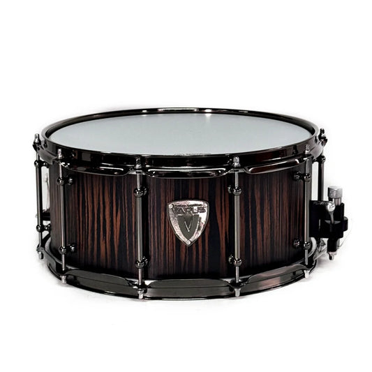 Varus Deluxe Ebony 14x6.5" Custom Snare Drum