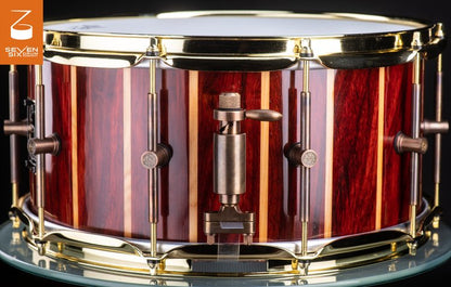 Seven Six Drums 'Padauk and Louisiana Cypress' 14x7" & 10x6.25" Snare Drum (Duo)
