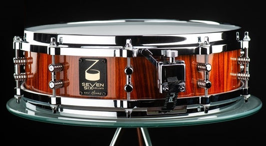 Seven Six Drums 'Bolivian Rosewood Piccolo' 14x4" Snare Drum