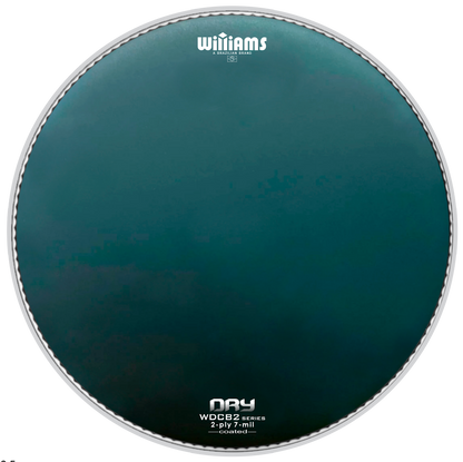 Williams Double Ply Coated BLACK NO OIL DRY Series (WDCB2-7 MIL)