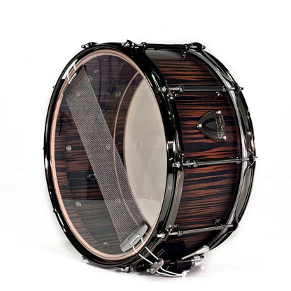 Varus Deluxe Ebony 14x6.5" Custom Snare Drum